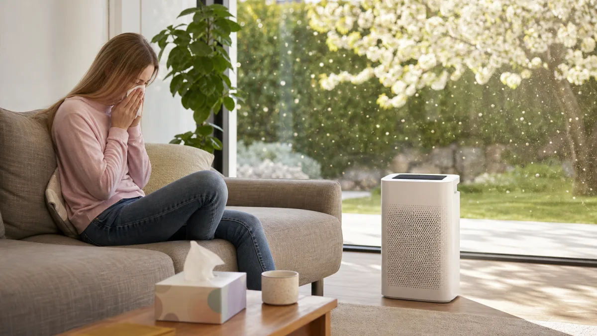 Purificateur d'air contre le pollen : est-ce vraiment efficace ?